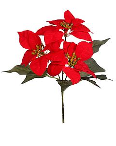 POINSETTIA ARTIFICIAL 35CM