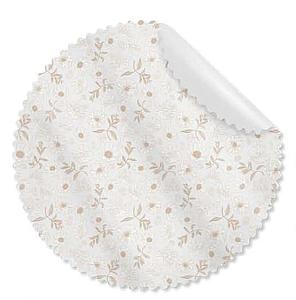 BLONDA DECORADA ø 78CM BOLSA 80 PCS